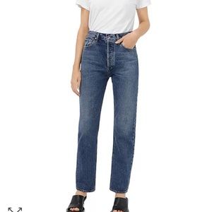 AGOLDE 90s High Rise Pinch Waist Jeans in Portrait